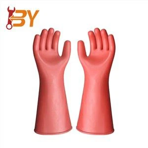 قفازات مطاطية معزولة 12 كيلو فولت